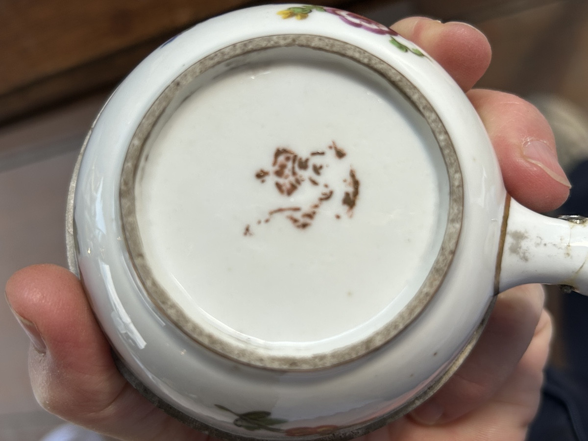 Casserole, Lille Porcelain, 18th Century-photo-2