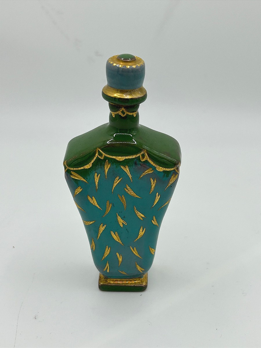 Auguste Heiligenstein (1891-1976), Glazed Ceramic Bottle, Circa 1930-1950