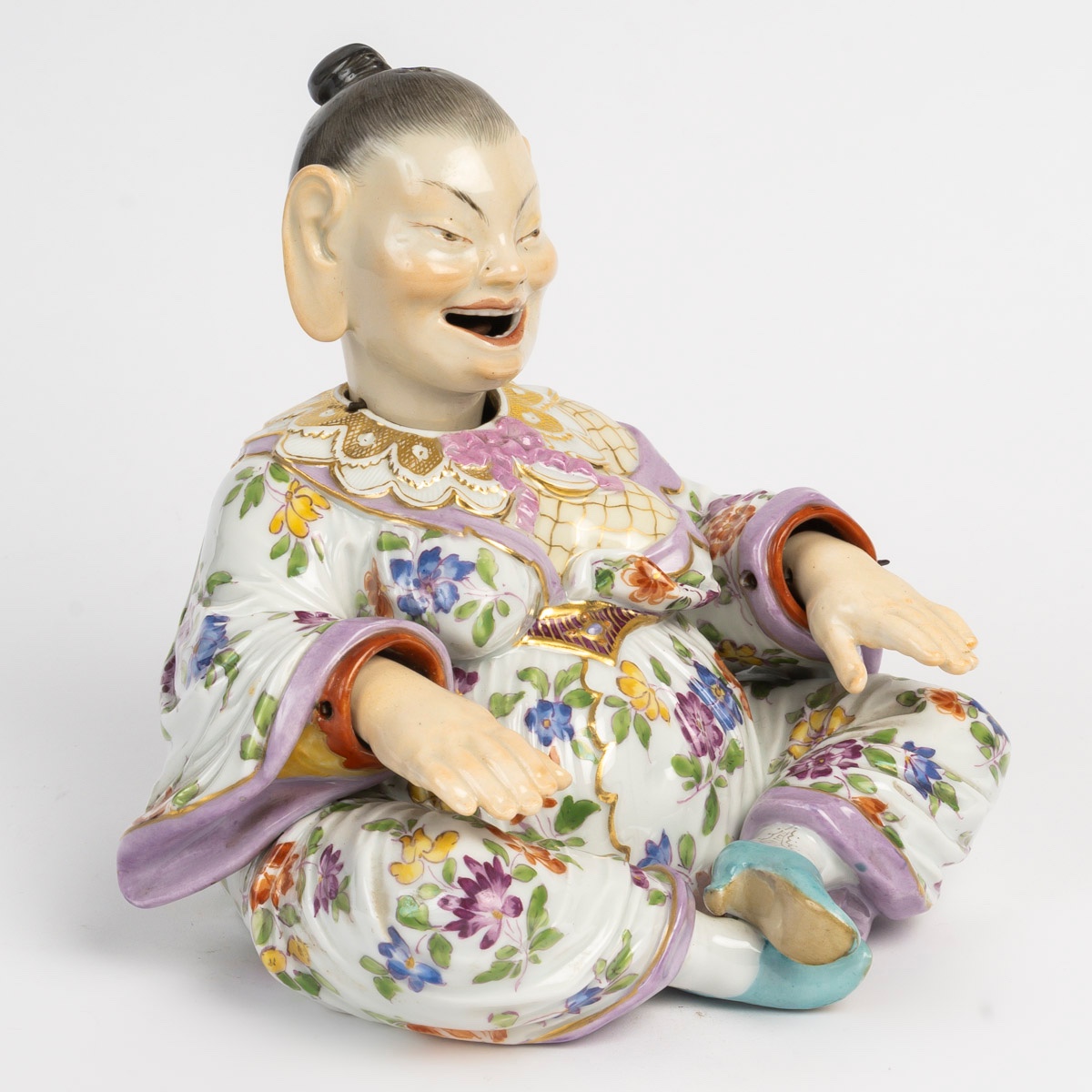 Meissen Porcelain Magot, 19th Century.-photo-2