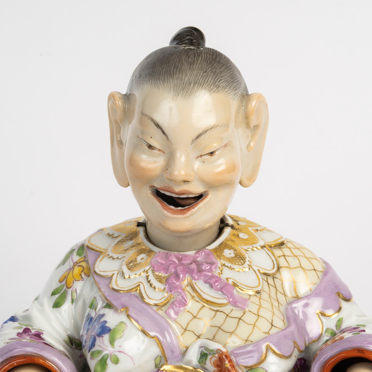 Meissen Porcelain Magot, 19th Century.-photo-4