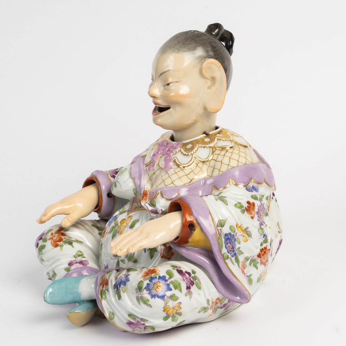 Meissen Porcelain Magot, 19th Century.-photo-3