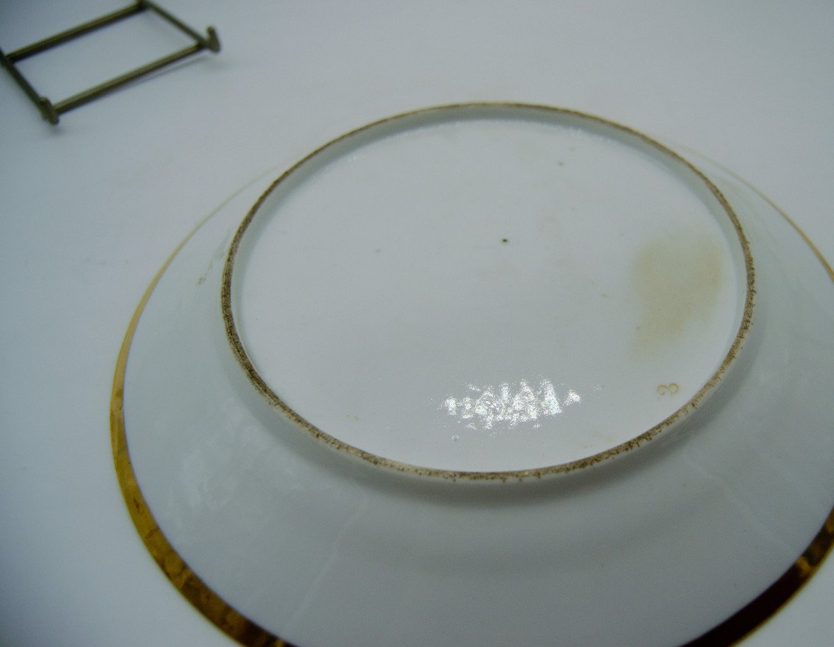 Assiette En Porcelaine - Nast, Vers 1810-photo-4
