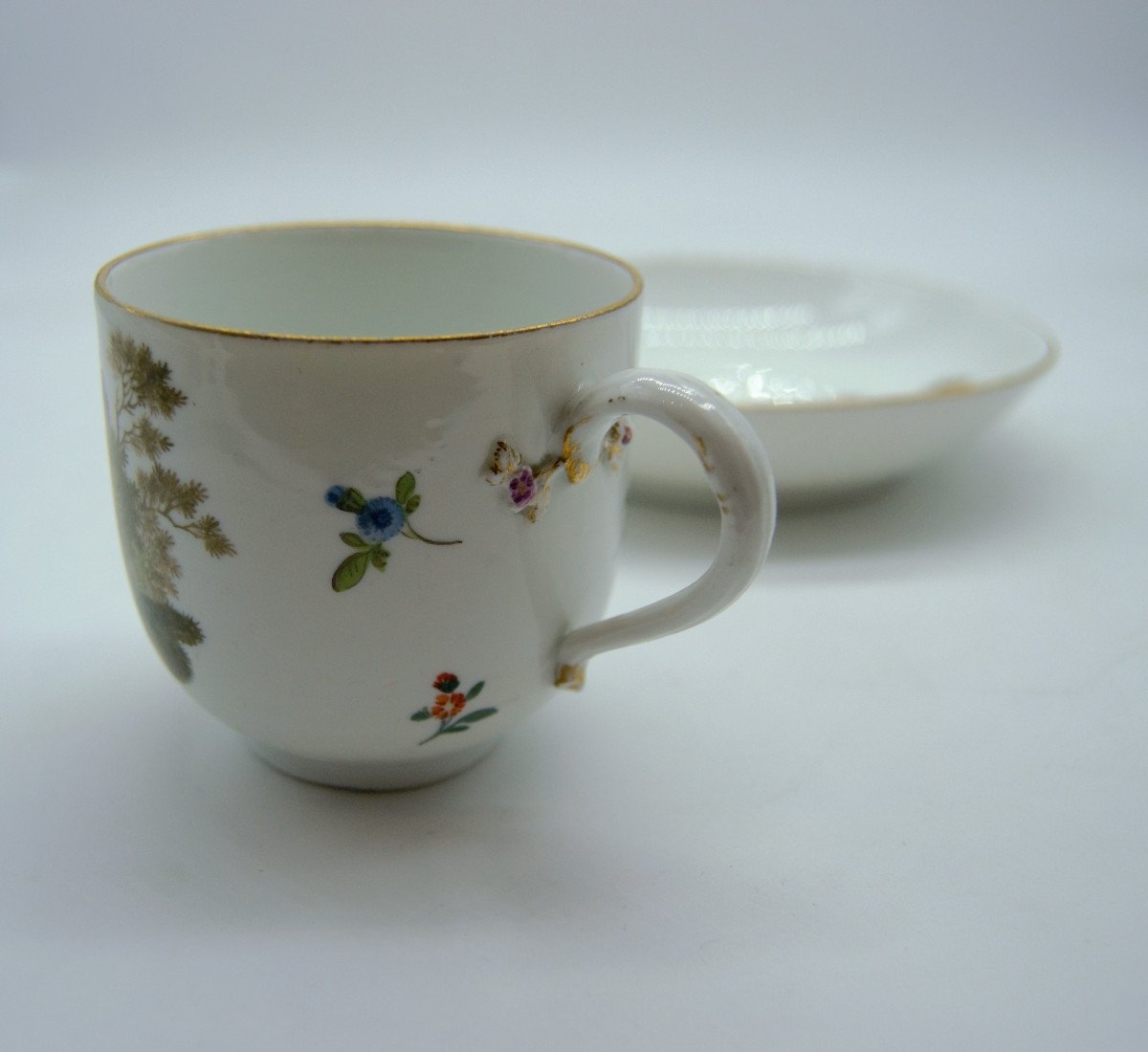 Tasse En Porcelaine De Meissen - XVIIIème-photo-3