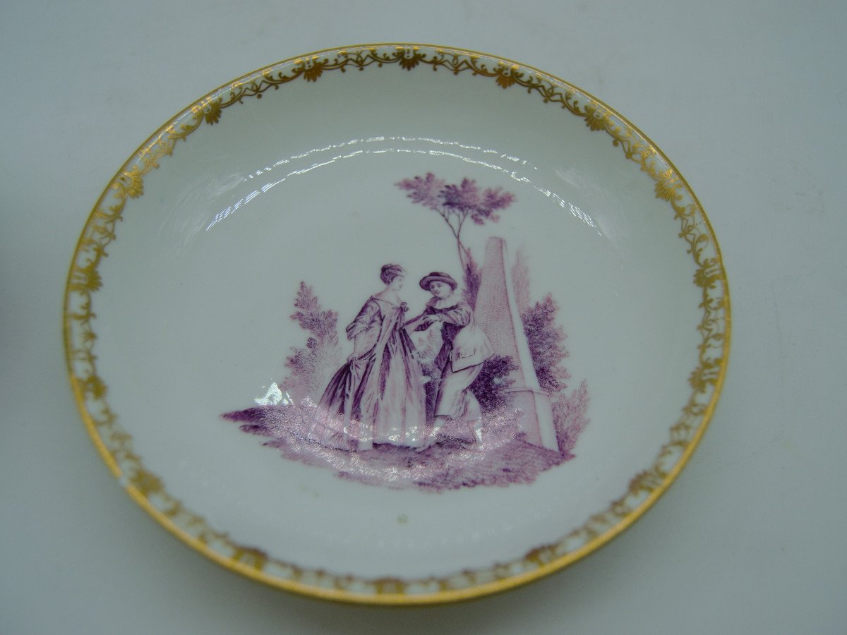 Tasse En Porcelaine De Meissen - XVIIIème-photo-3
