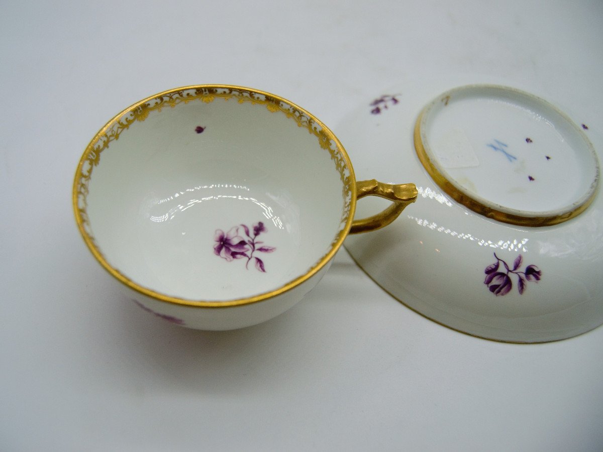 Tasse En Porcelaine De Meissen - XVIIIème-photo-4