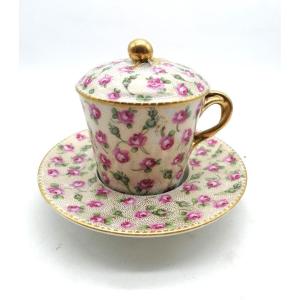 Tasse Porcelaine De Paris Pâte Tendre XIXème