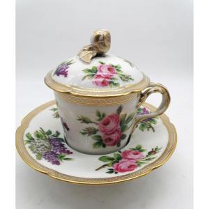 Tasse Trembleuse En Porcelaine Toy - Fin XIXème