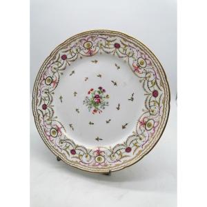 Porcelain Plate - 18th Century Bordeaux