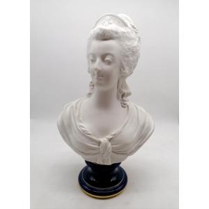 Porcelain Bust Of Marie Antoinette- Sèvres