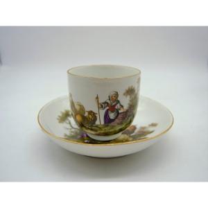 Tasse En Porcelaine De Meissen - XVIIIème