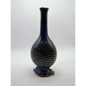 Vase En Porcelaine - Albert Dammouse - Sèvres