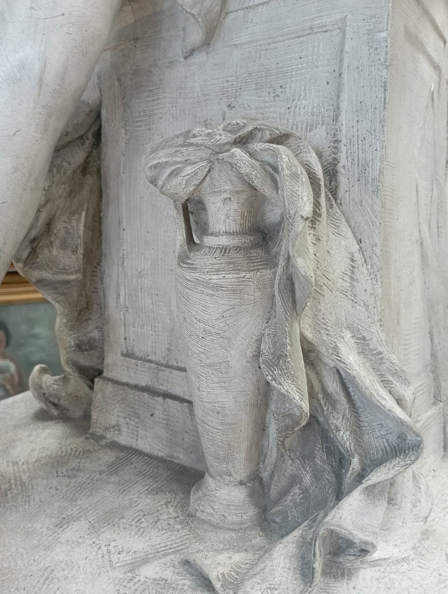 Sculpture en plâtre  de Paul François Choppin -photo-1
