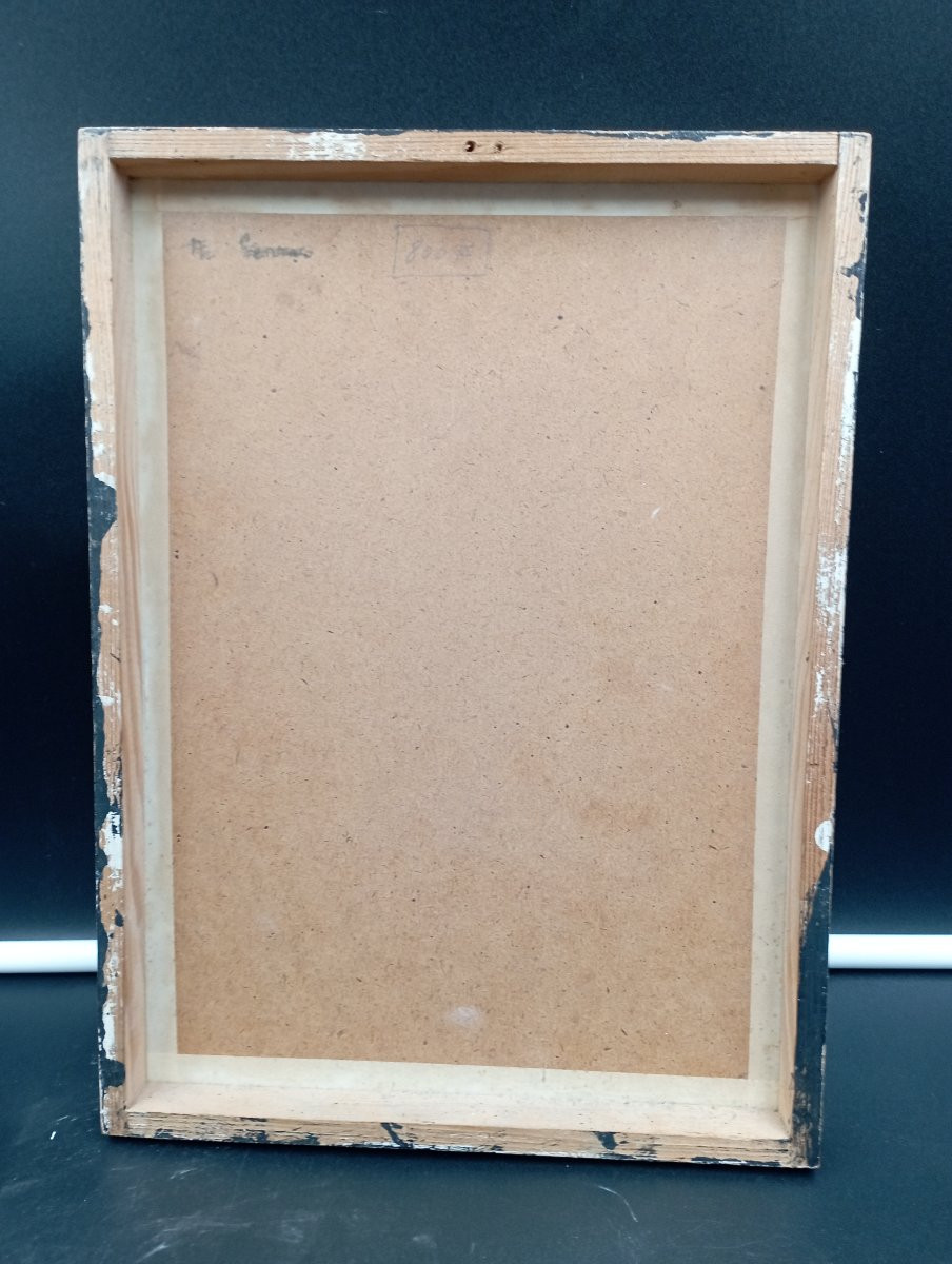 Gouache On Paper By Manuel Cargaleiro-photo-4