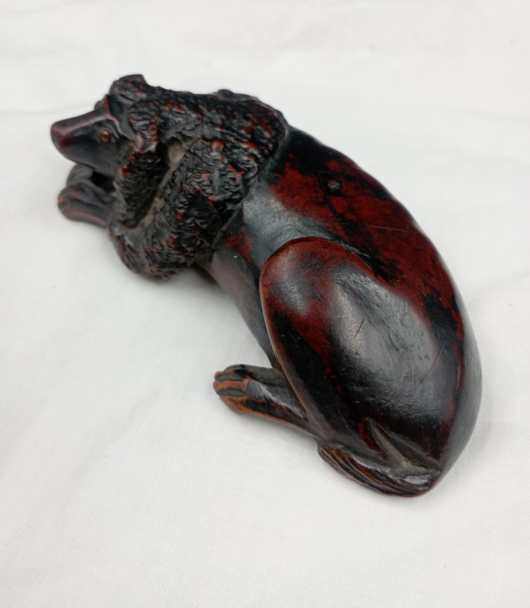 Zoomorphic Snuffbox From The 19th Century-photo-3