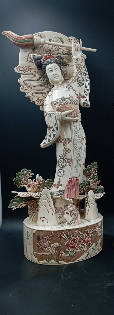 Asian Bone Statuette 1