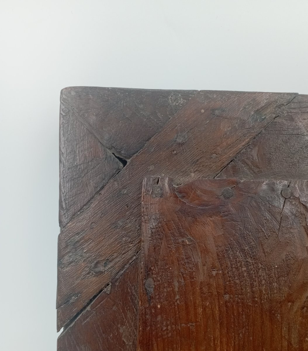 Bas relief en bois XIX ème siècle-photo-2