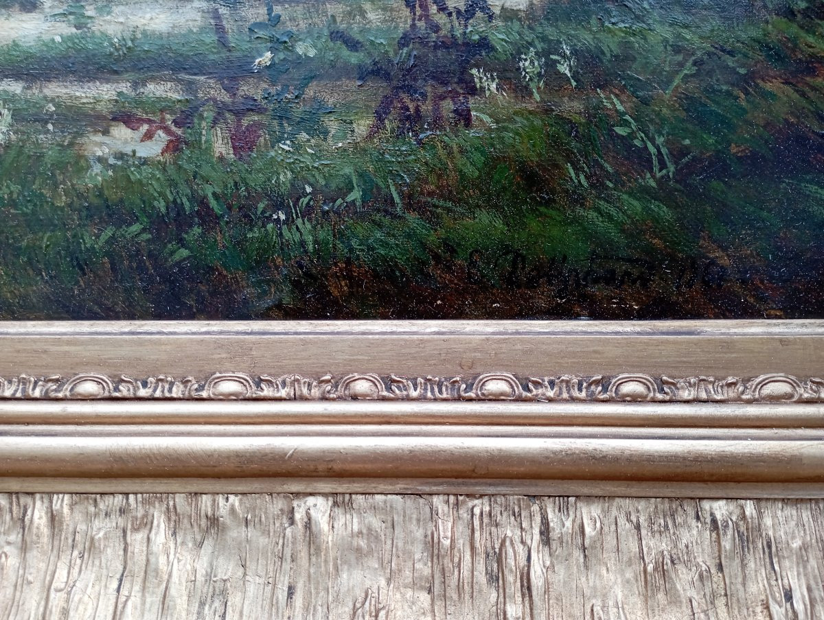 Grand tableau de Edouard Daliphard-photo-1