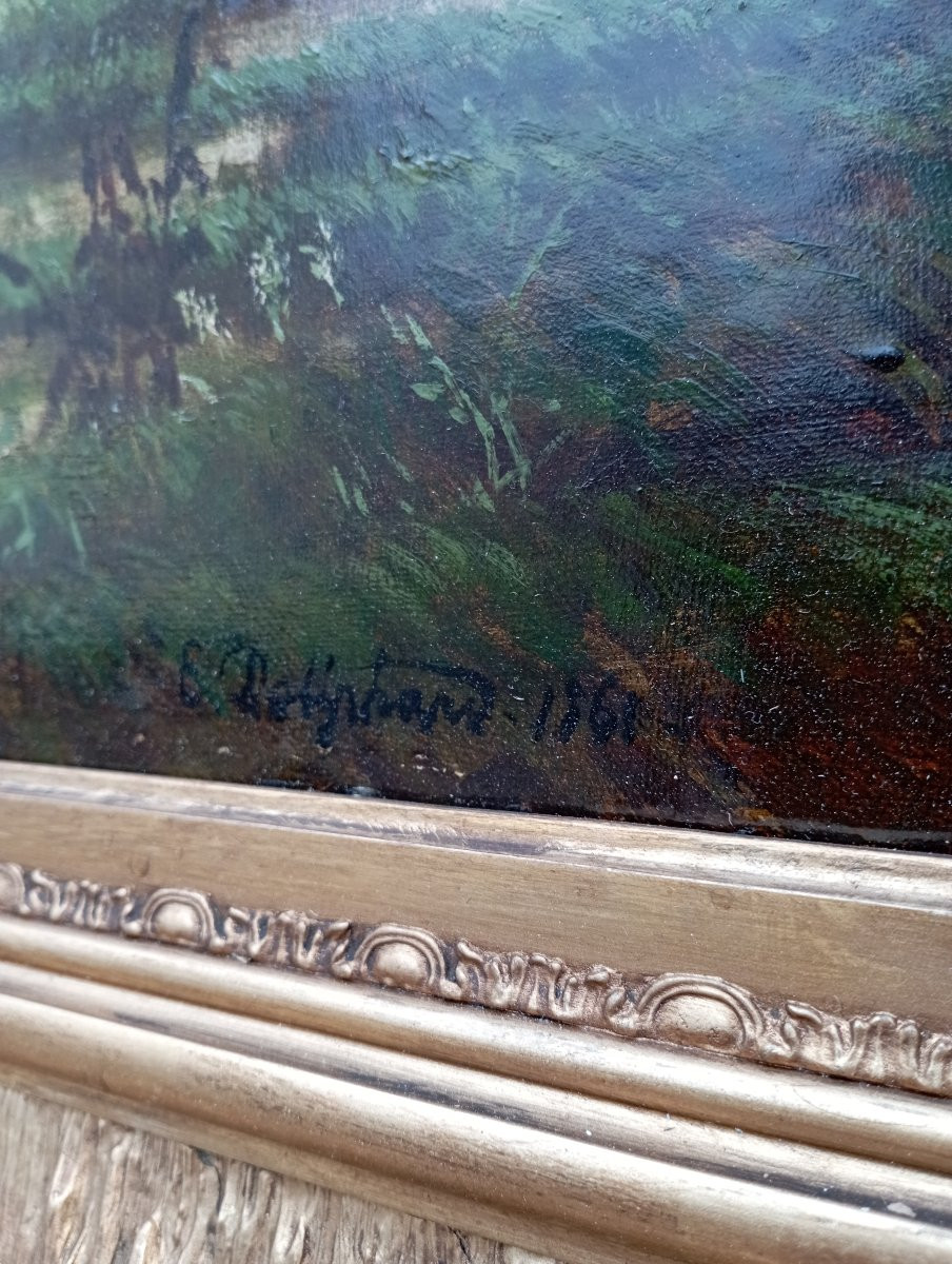 Grand tableau de Edouard Daliphard-photo-2