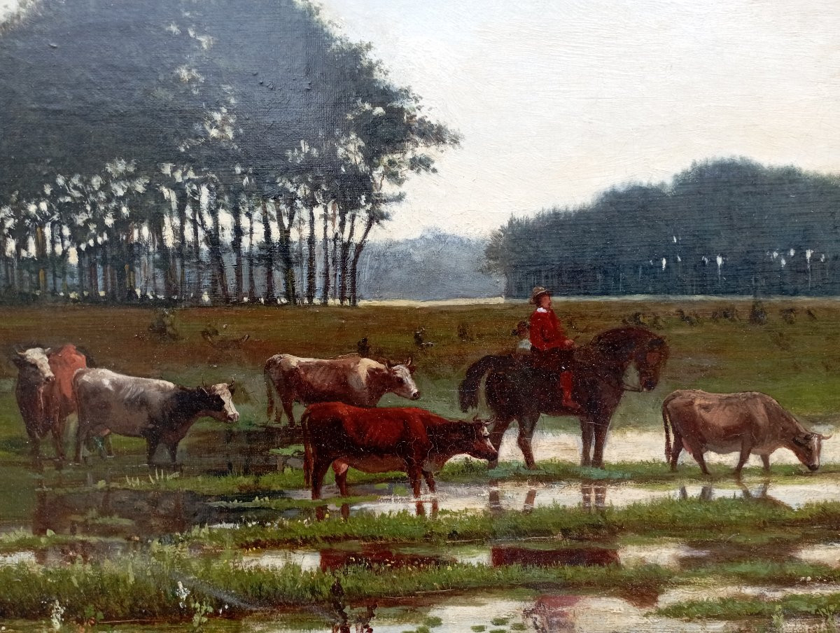 Grand tableau de Edouard Daliphard-photo-5