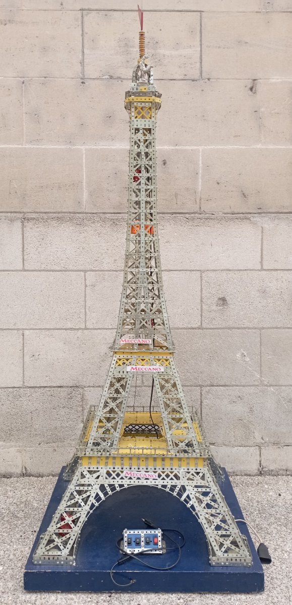 Grande Tour Eiffel en Meccano-photo-2