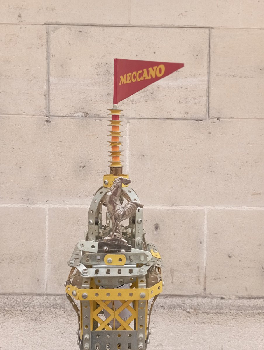Grande Tour Eiffel en Meccano-photo-1