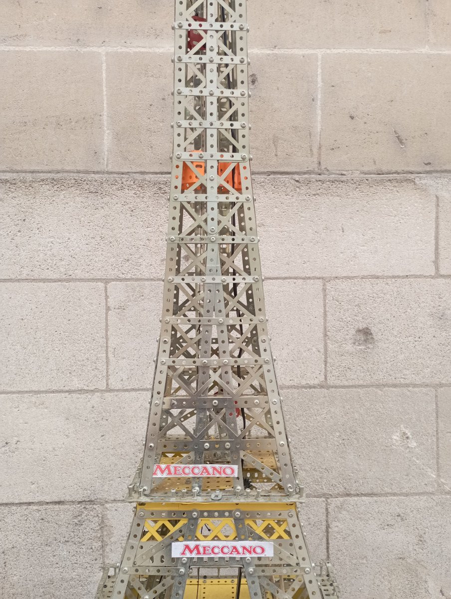 Grande Tour Eiffel en Meccano-photo-2