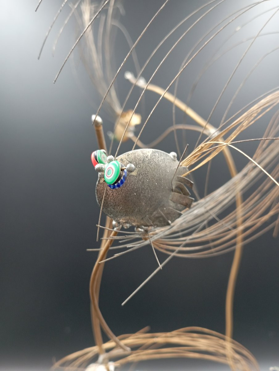 ''Sculpture aux poissons'' de WAM GREY-photo-2