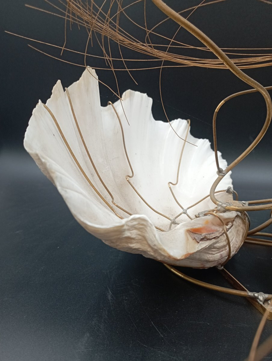 ''Sculpture aux poissons'' de WAM GREY-photo-2