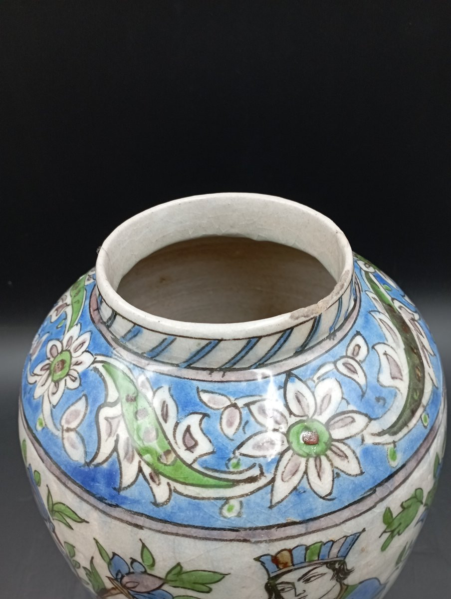 Vase d'Iran XIXème siècle-photo-4