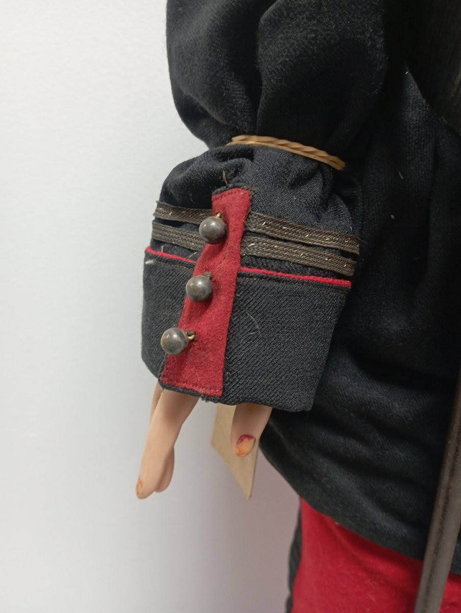 Mannequin enfant en uniforme du 4 ème R.I de la IIIème République-photo-5