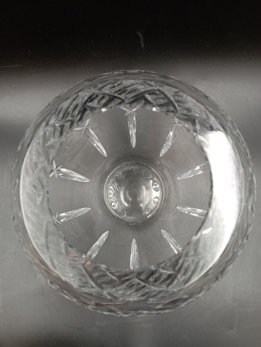 Vase boule en cristal de Baccarat-photo-3