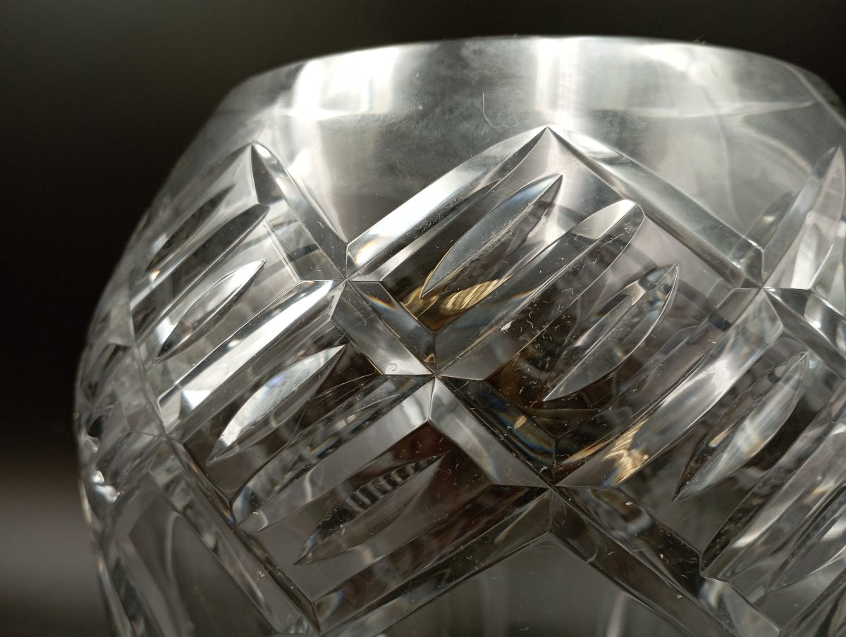 Vase boule en cristal de Baccarat-photo-1