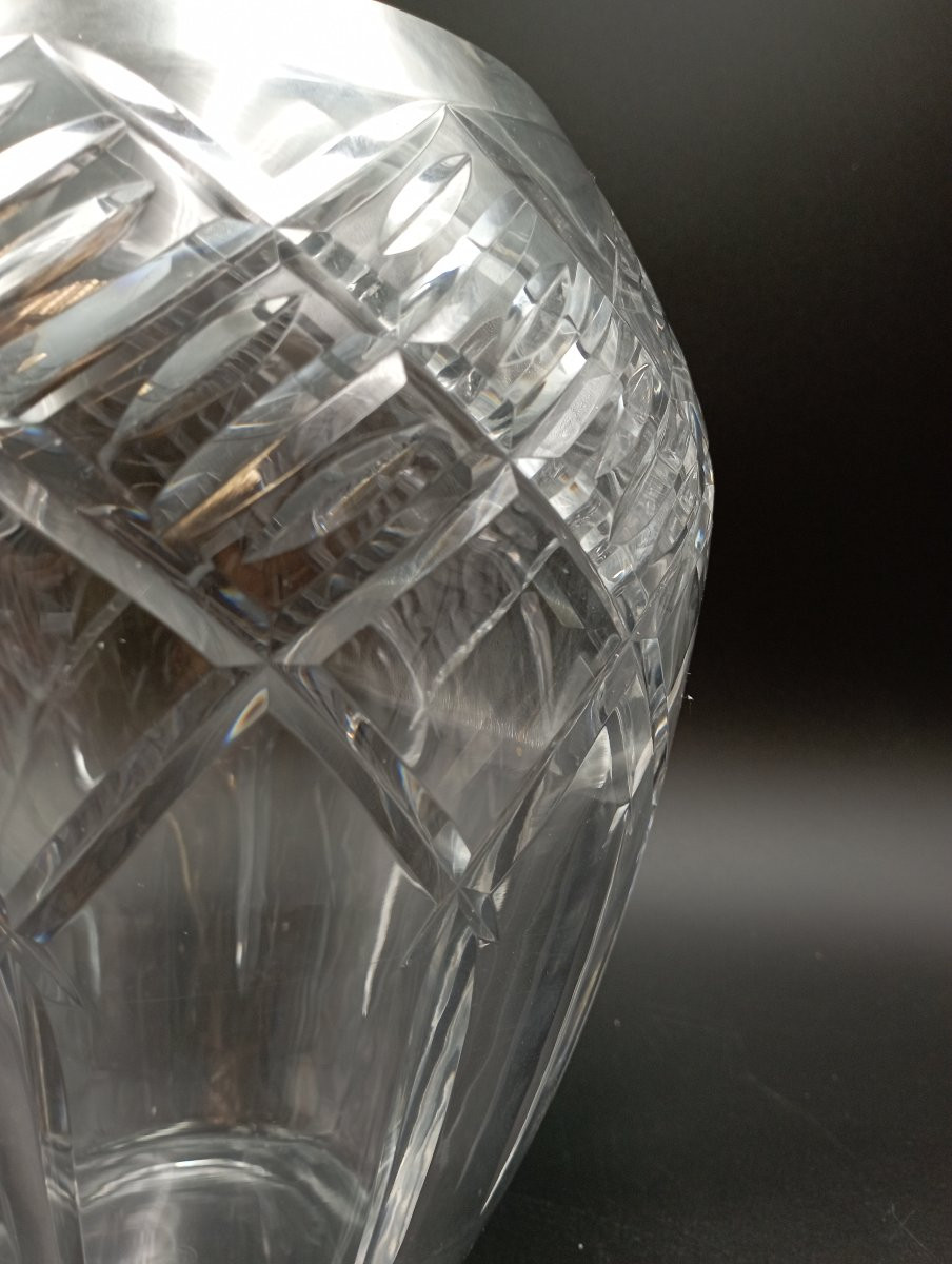 Vase boule en cristal de Baccarat-photo-2
