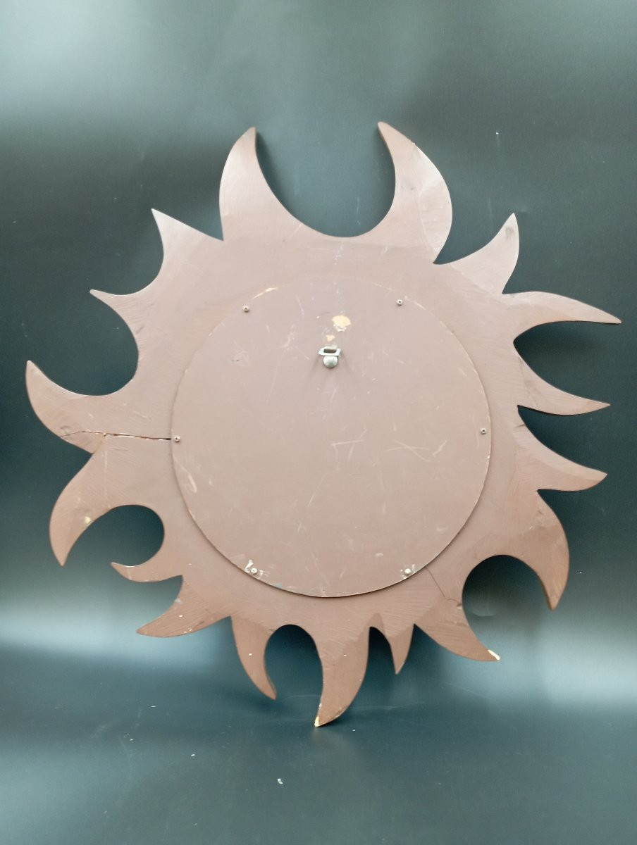 Miroir soleil dit ''Aux sorcières'' des années 1960-photo-2