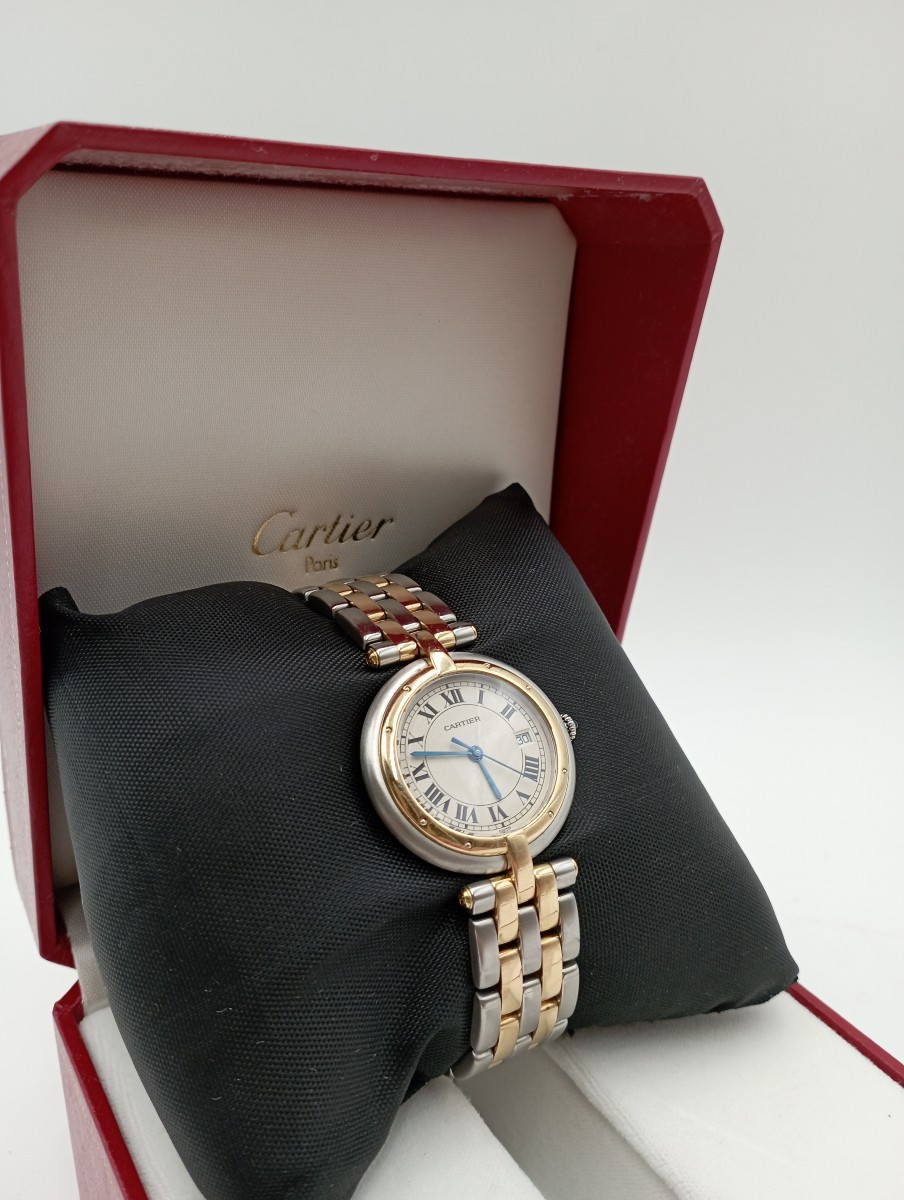 Cartier Women's Watch, Cougar Model, Gold And Steel