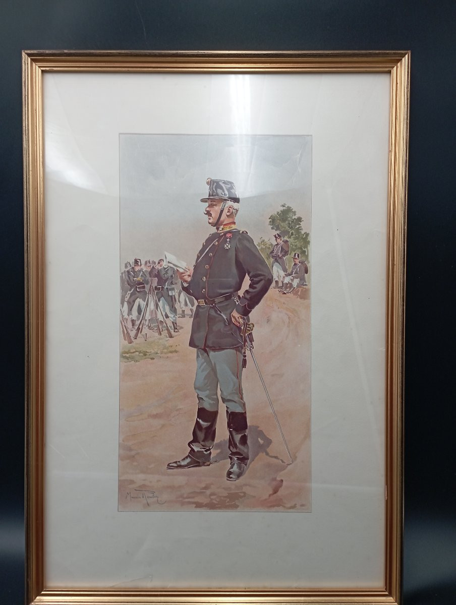 Gouaches militaires de Maurice Romberg-photo-3