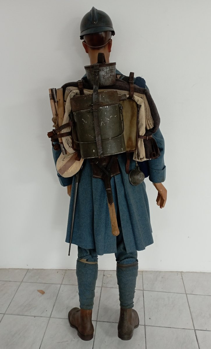 Mannequin taille adulte soldat de la première guerre mondiale-photo-2