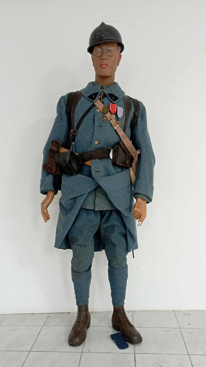 Mannequin taille adulte soldat de la première guerre mondiale