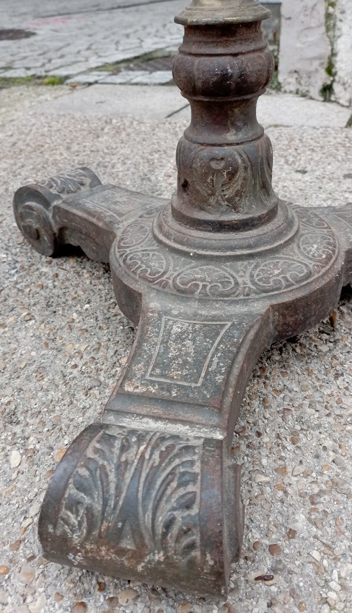 Buste d'Emile Gallé en terre cuite sur pied-photo-2