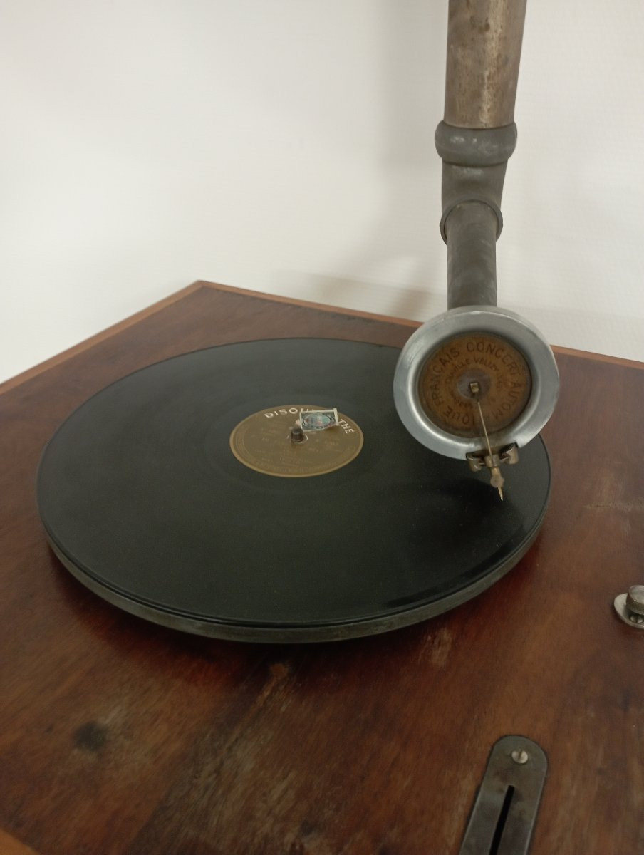 Phonographe de bar avec monnayeur des années 1930-photo-2