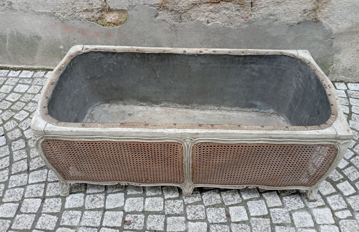 Baignoire en cuivre du XVIII ème siècle-photo-2