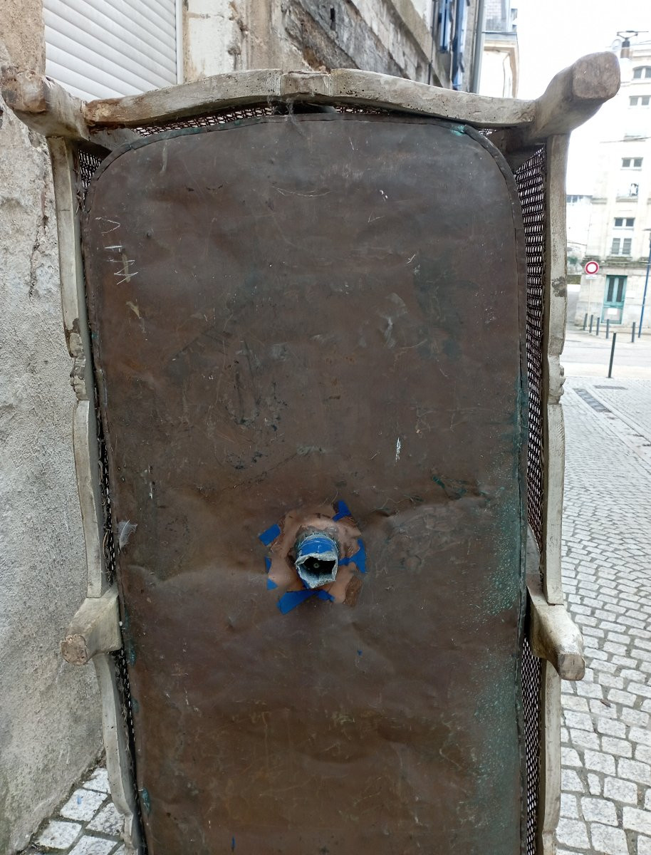 Baignoire en cuivre du XVIII ème siècle-photo-3