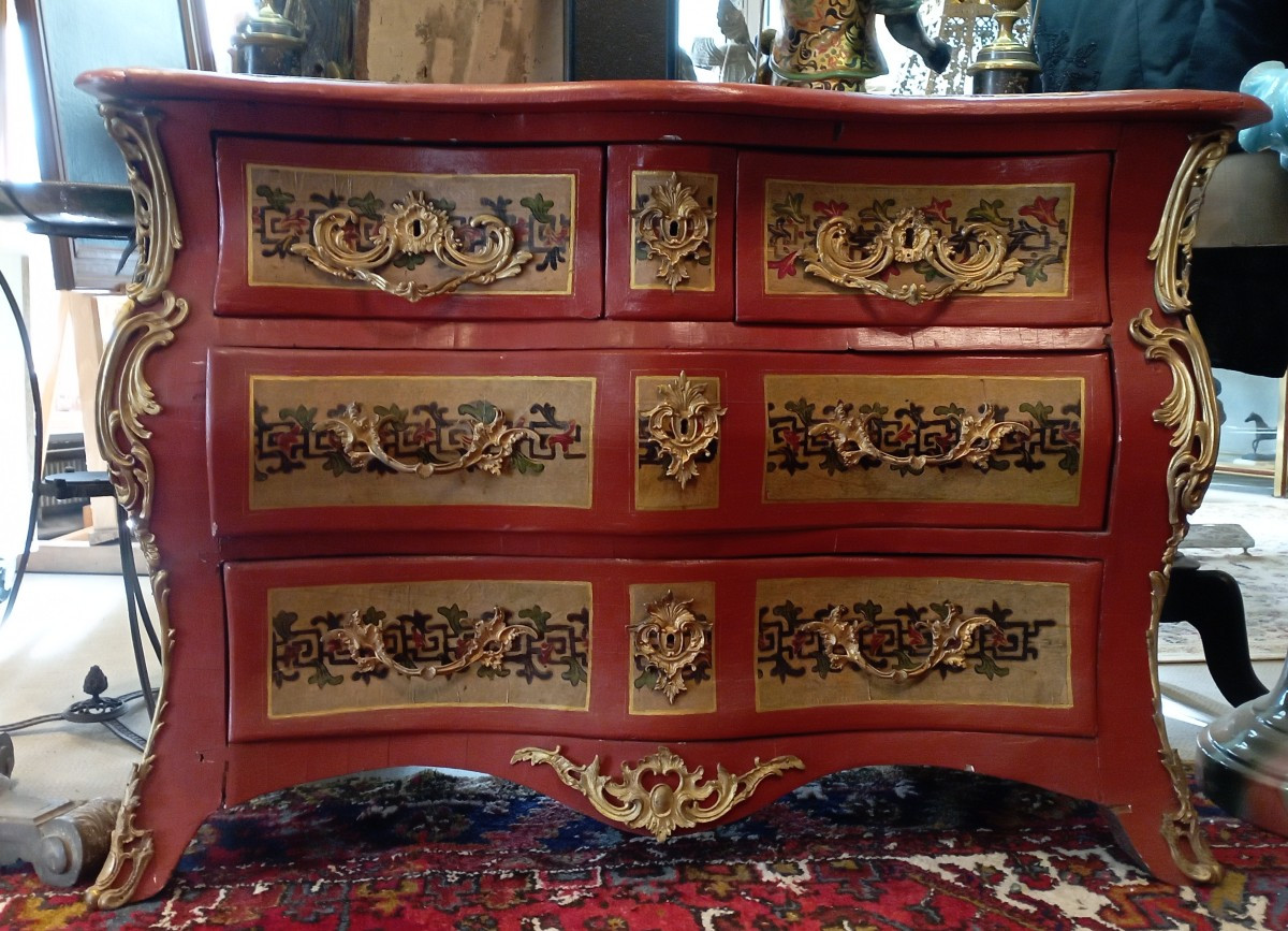 Chest Of Drawers, Partly Dating From The 18th Century