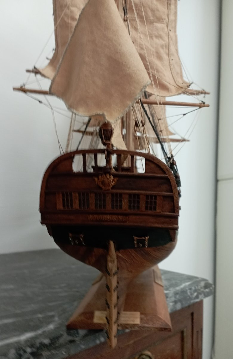 Maquette de la Frégate '' L'Hermione ''-photo-3