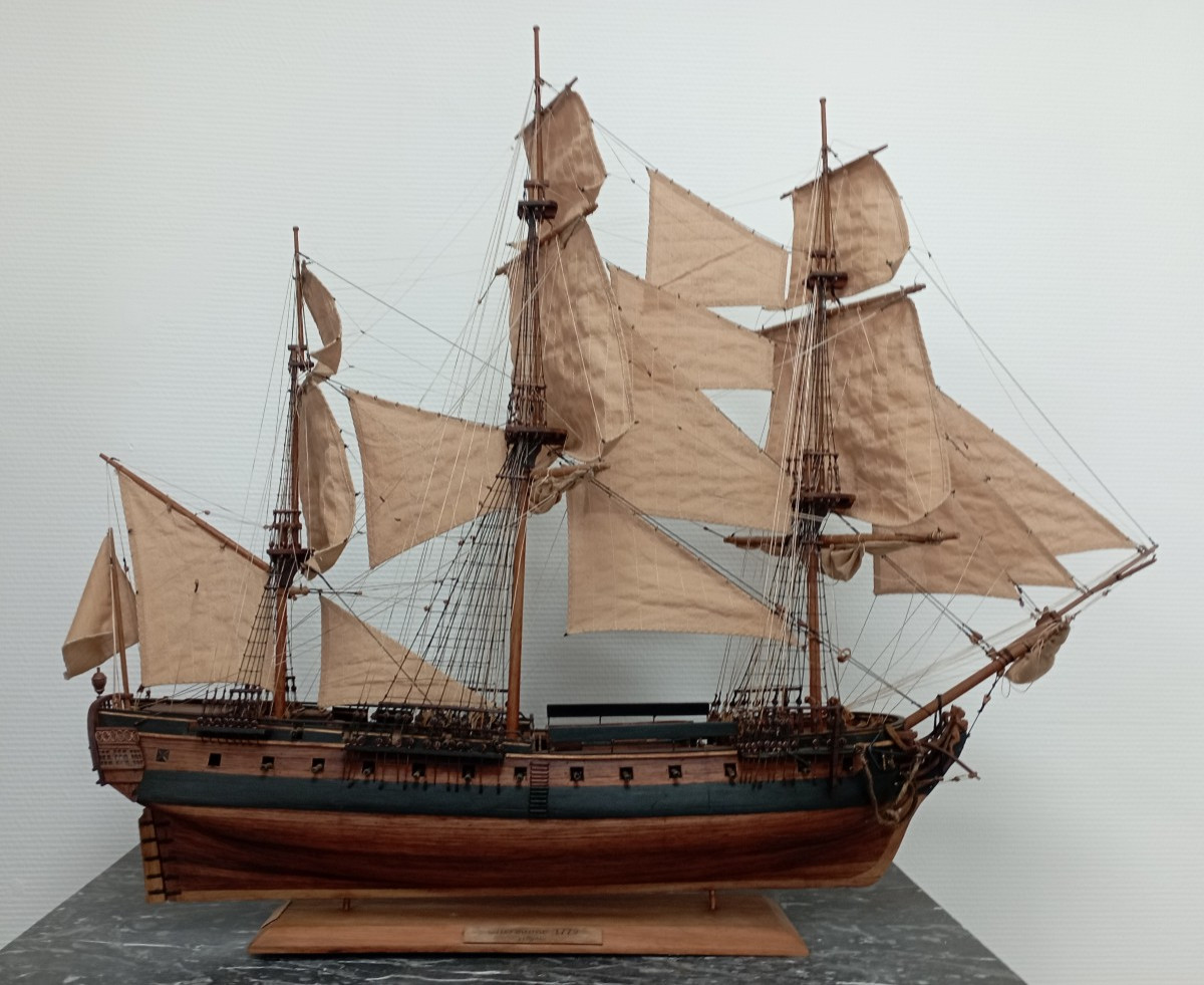 Maquette de la Frégate '' L'Hermione ''