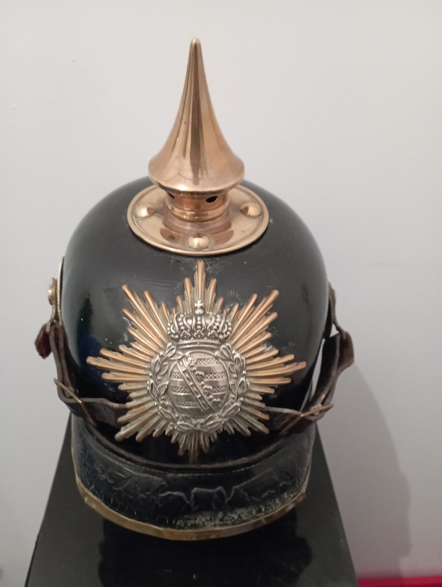 Saxon Spiked Helmet-photo-1