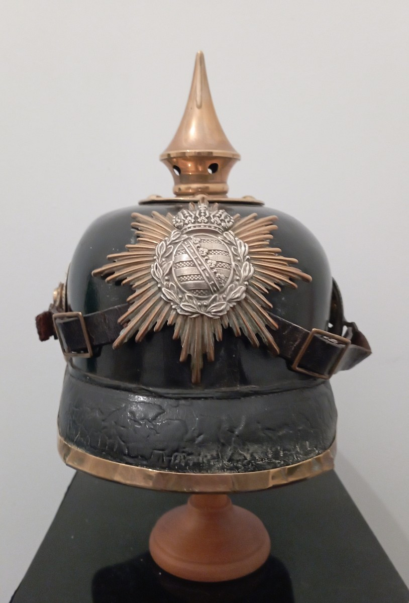 Saxon Spiked Helmet