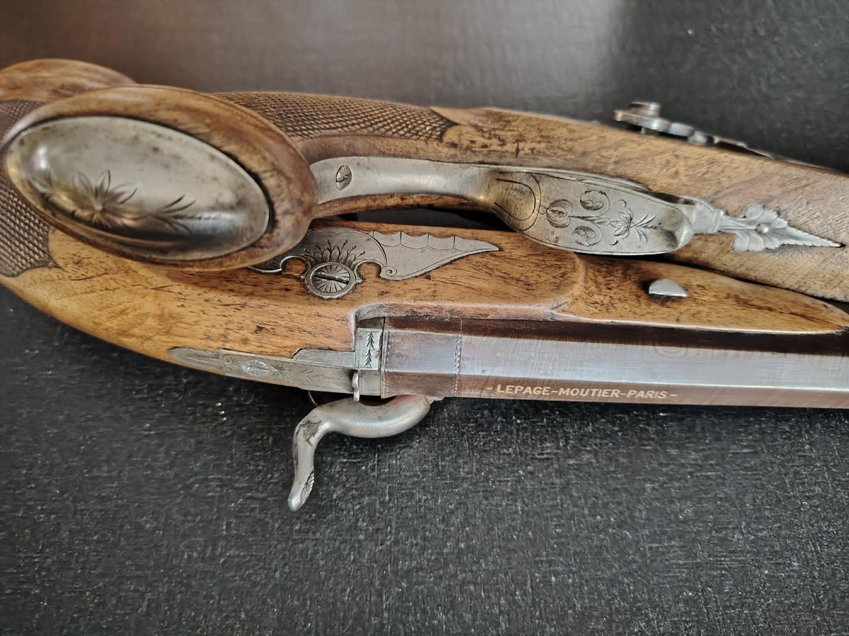 Coffret de pistolets de duel Lepage-photo-3