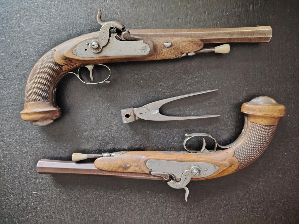 Coffret de pistolets de duel Lepage-photo-4