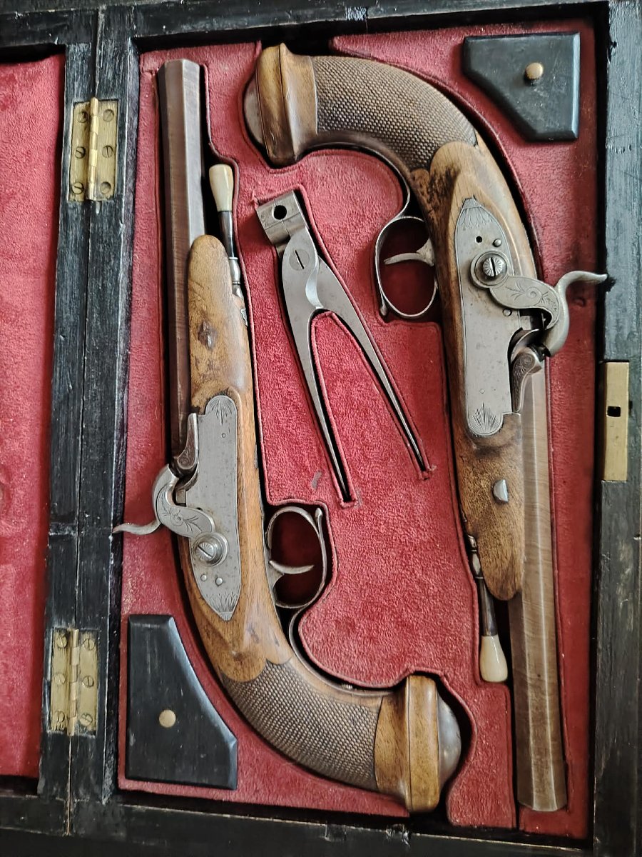 Coffret de pistolets de duel Lepage-photo-5